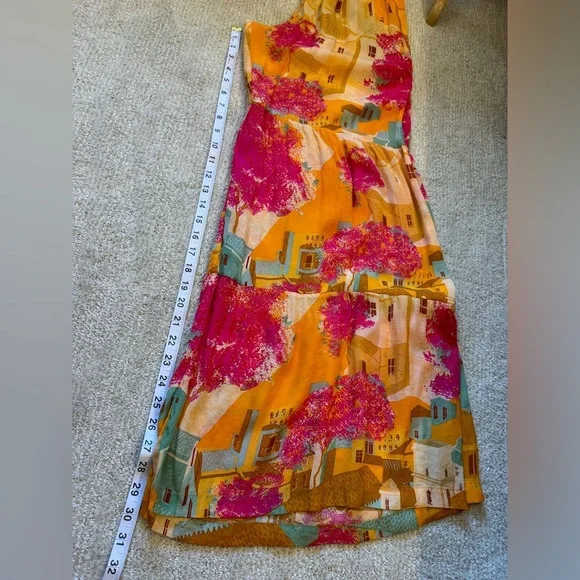 KAANDA GREEK VILLAGE GYPSY WIDE TOP PANT RESORT COLLECTION M/L - Picture 8 of 15